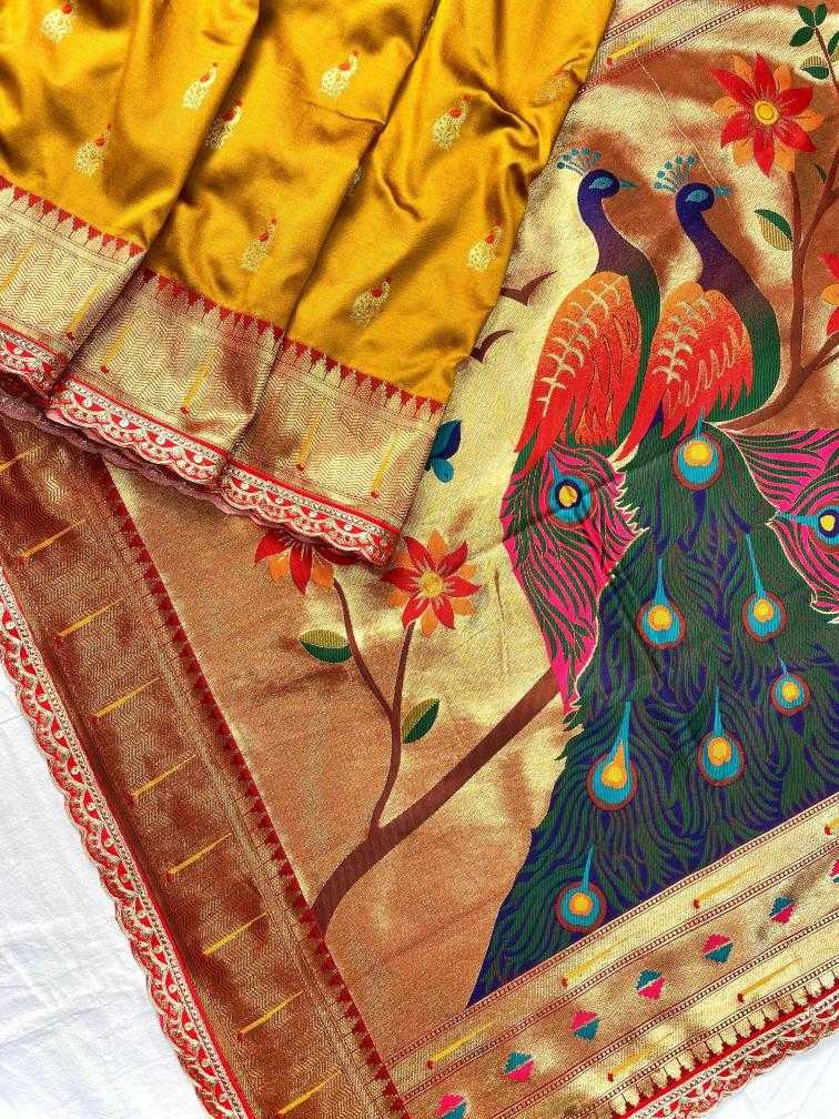 Ynf Paithani Silk KESH249 Rukmini Silk Sarees Wholesale Paithani Sarees Traditional Silk Sarees Designer Silk Sarees Manufacturer