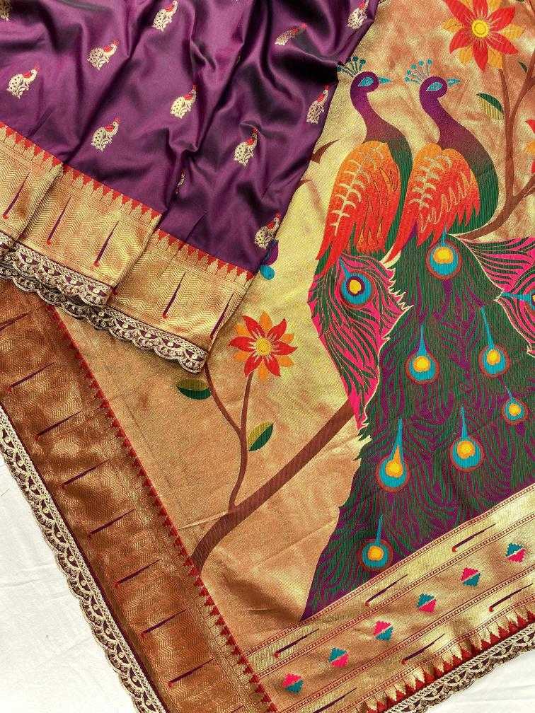 Ynf Paithani Silk KESH249 Rukmini Silk Sarees Wholesale Paithani Sarees Traditional Silk Sarees Designer Silk Sarees Manufacturer