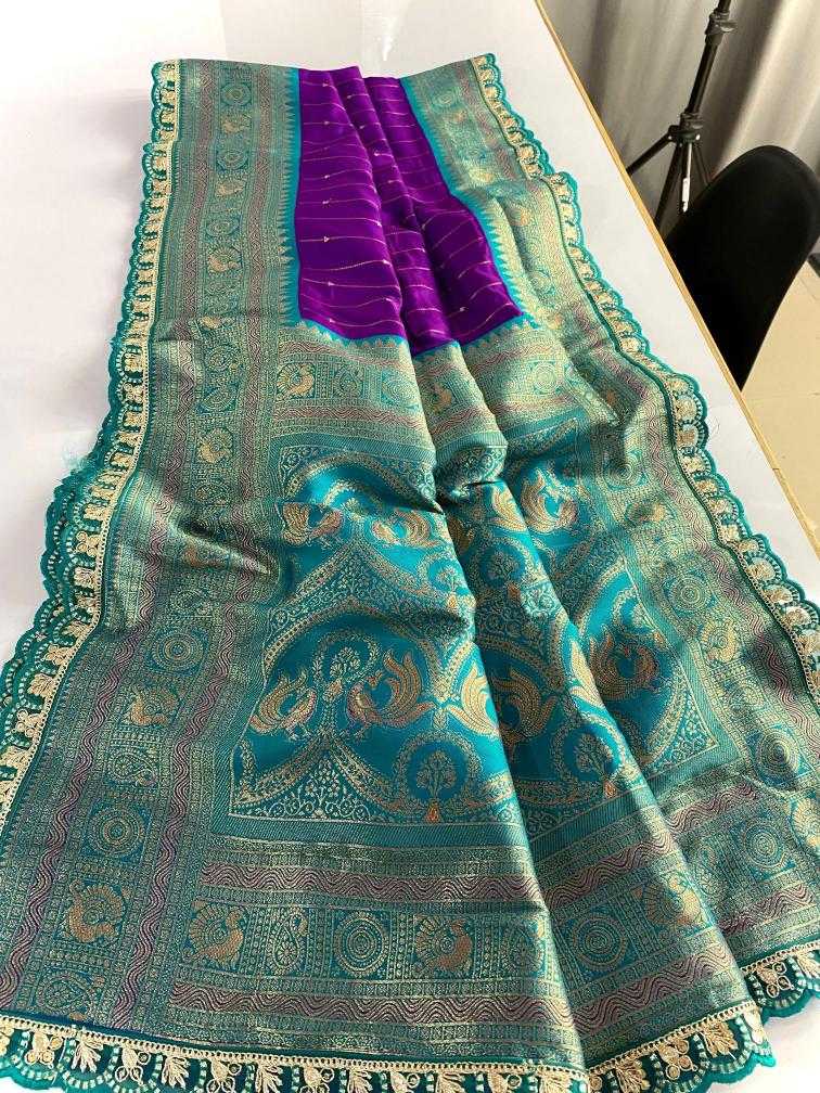 Ynf Paithani Silk KESH249 Sarika lace Silk Sarees Wholesale Paithani Sarees Designer Silk Sarees Silk Sarees For Weddings Manufacturer