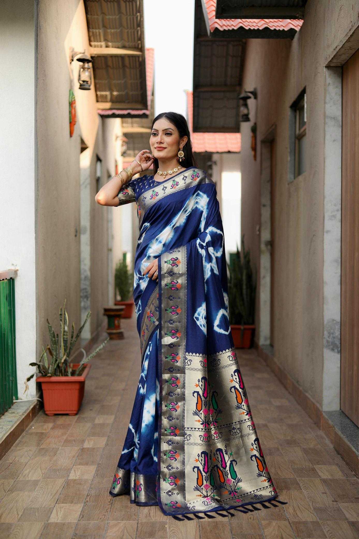 Ynf Paithani Silk RIN183 VATIKA Silk Sarees Wholesale Paithani Sarees Lightweight Silk Sarees Silk Sarees For Weddings Manufacturer