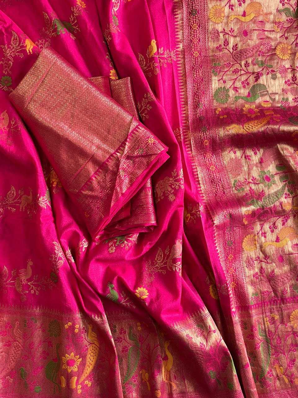 Ynf Paithani Silk RIN225 934 Silk Sarees Wedding Collections Festive Collections Wholesale Paithani Sarees Traditional Silk Sarees Silk Sarees With Blouse Manufacturer