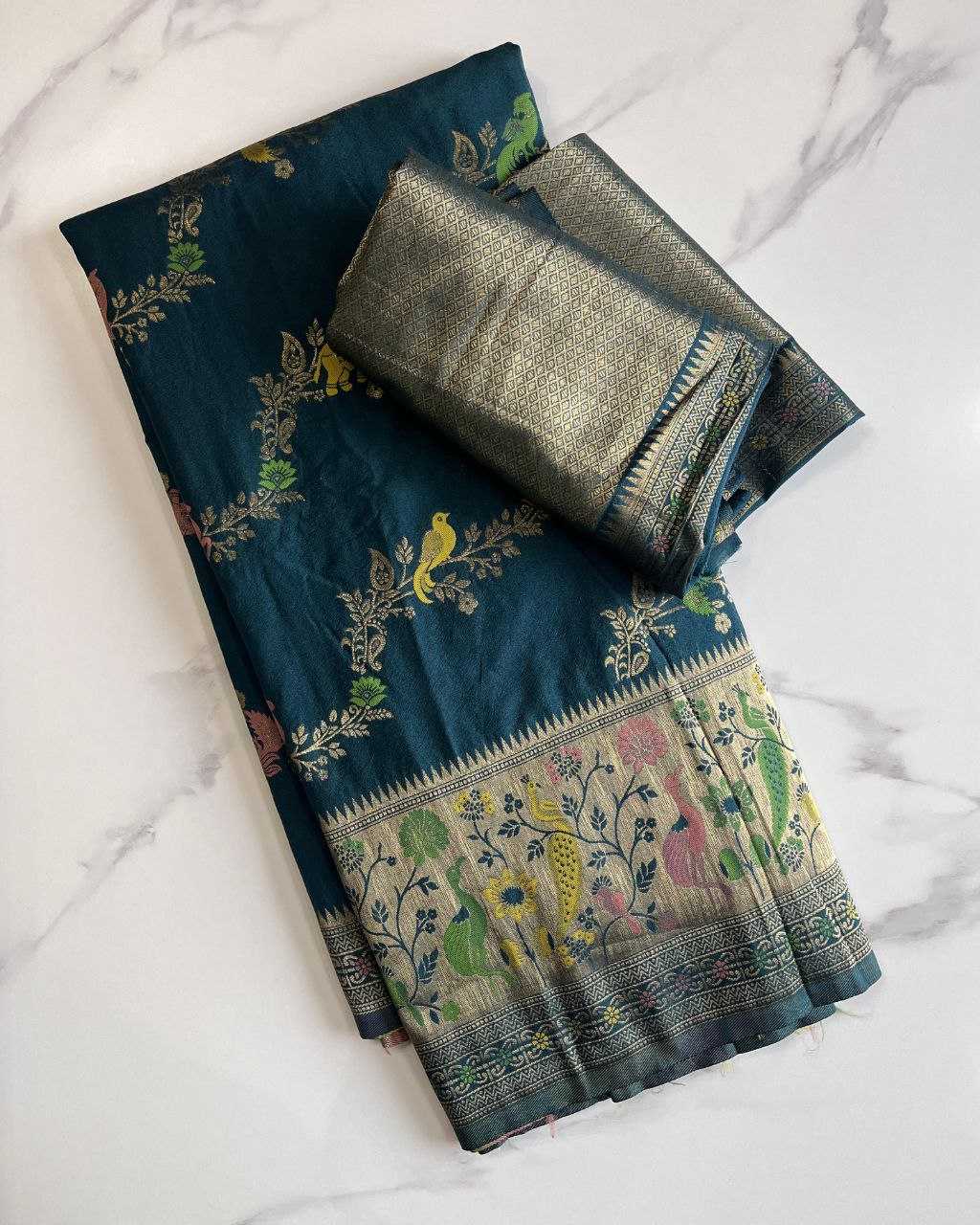 Ynf Paithani Silk RIN225 934 Silk Sarees Wedding Collections Festive Collections Wholesale Paithani Sarees Traditional Silk Sarees Silk Sarees With Blouse Manufacturer