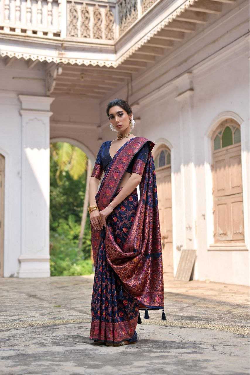 Ynf Pashmina KESH532 PASHMINA SILK 101 Silk Sarees Wholesale Heavy Silk Sarees Soft Silk Sarees Traditional Silk Sarees Manufacturer