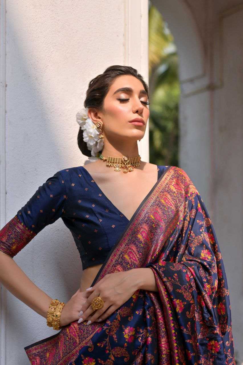 Ynf Pashmina KESH532 PASHMINA SILK 101 Silk Sarees Wholesale Heavy Silk Sarees Soft Silk Sarees Traditional Silk Sarees Manufacturer