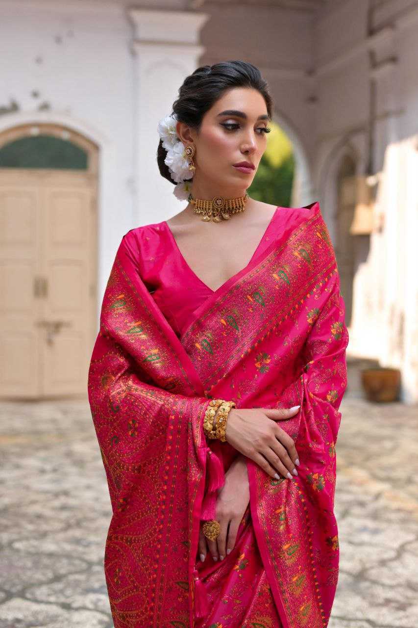 Ynf Pashmina KESH532 PASHMINA SILK 101 Silk Sarees Wholesale Heavy Silk Sarees Soft Silk Sarees Traditional Silk Sarees Manufacturer