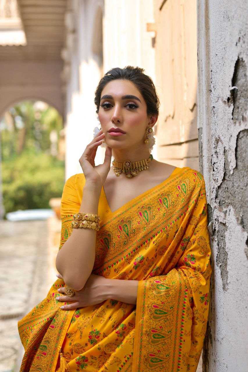Ynf Pashmina KESH532 PASHMINA SILK 101 Silk Sarees Wholesale Heavy Silk Sarees Soft Silk Sarees Traditional Silk Sarees Manufacturer