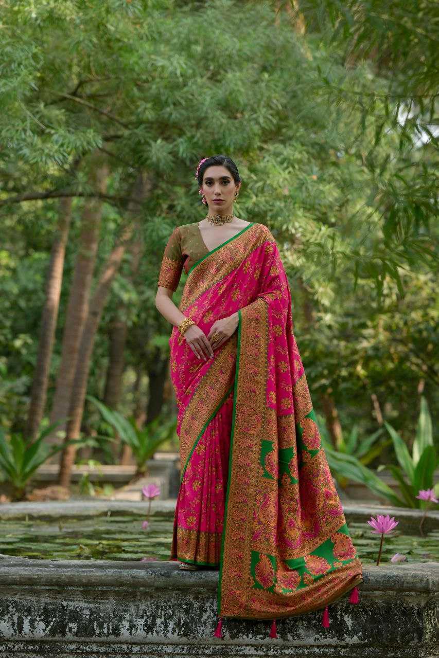 Ynf Pashmina KESH532 PASHMINA SILK 102 Silk Sarees Wholesale Heavy Silk Sarees Soft Silk Sarees Party Wear Silk Sarees Manufacturer
