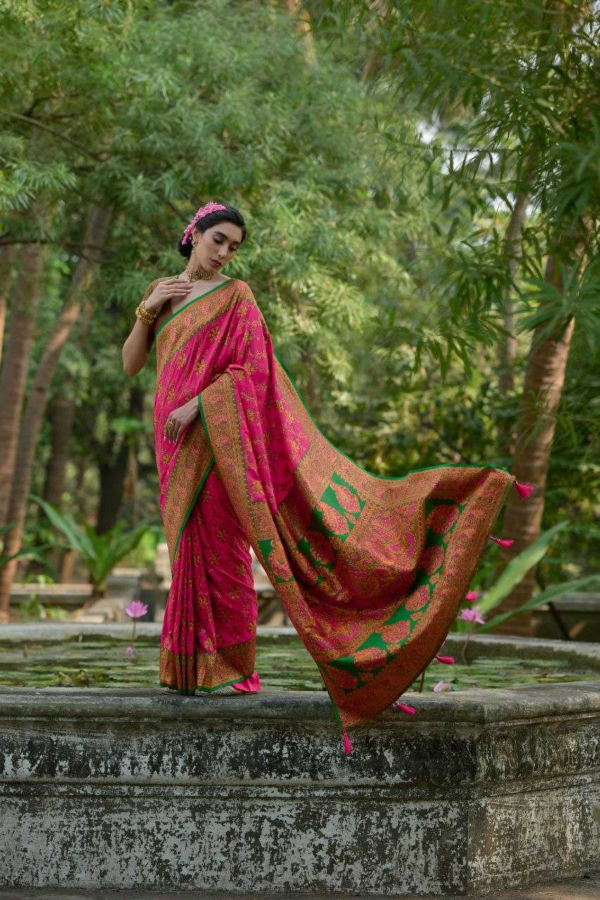 Ynf Pashmina KESH532 PASHMINA SILK 102 Silk Sarees Wholesale Heavy Silk Sarees Soft Silk Sarees Party Wear Silk Sarees Manufacturer