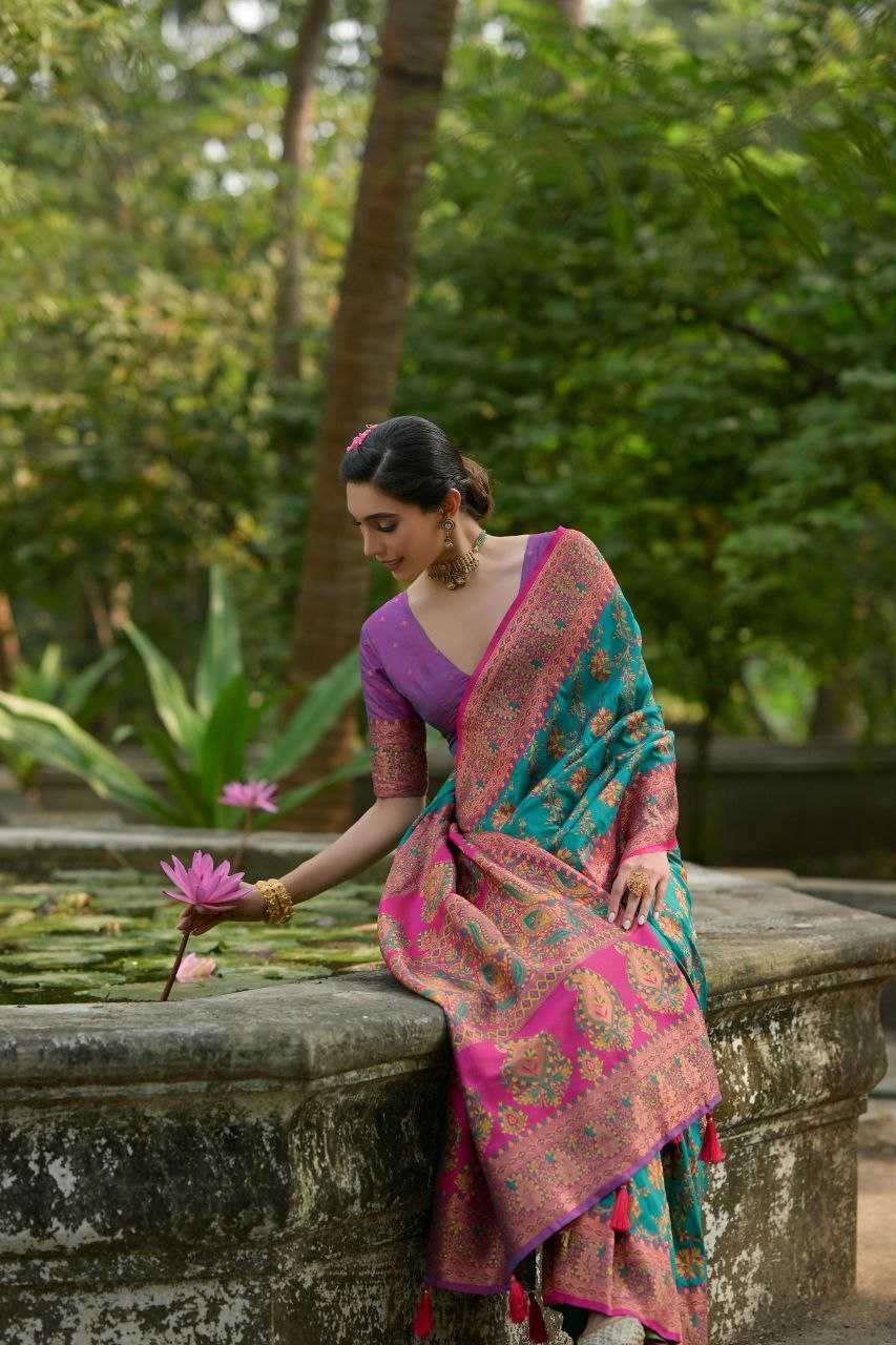 Ynf Pashmina KESH532 PASHMINA SILK 102 Silk Sarees Wholesale Heavy Silk Sarees Soft Silk Sarees Party Wear Silk Sarees Manufacturer