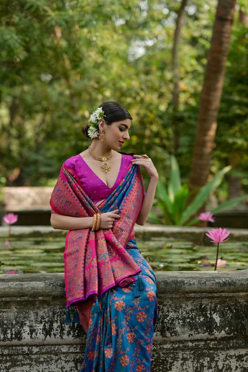 Ynf Pashmina KESH532 PASHMINA SILK 102 Silk Sarees Wholesale Heavy Silk Sarees Soft Silk Sarees Party Wear Silk Sarees Manufacturer