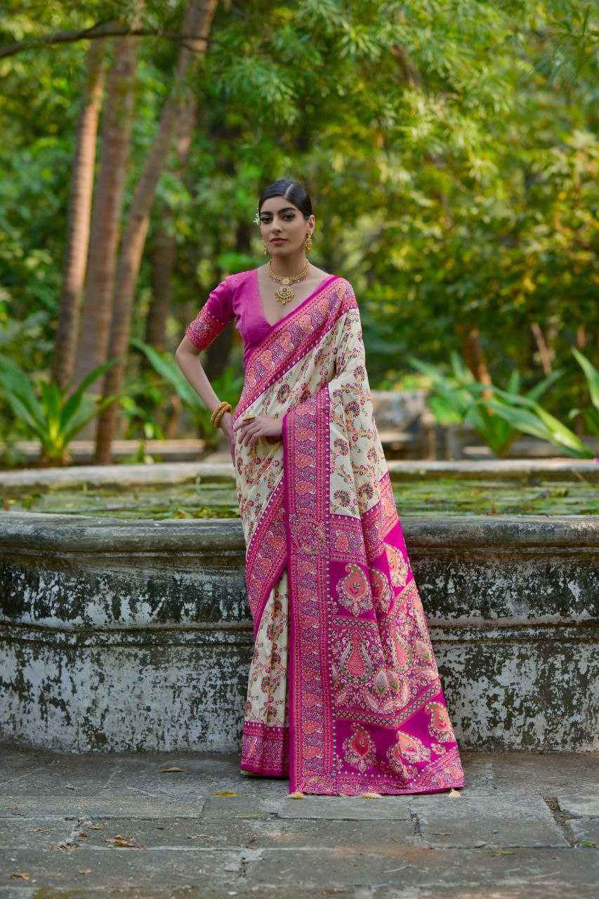 Ynf Pashmina KESH532 PASHMINA SILK 102 Silk Sarees Wholesale Heavy Silk Sarees Soft Silk Sarees Party Wear Silk Sarees Manufacturer