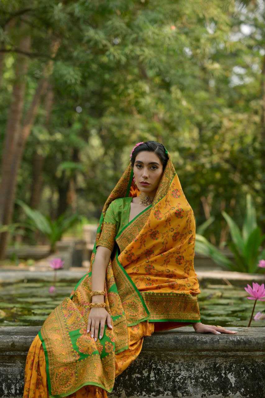 Ynf Pashmina KESH532 PASHMINA SILK 102 Silk Sarees Wholesale Heavy Silk Sarees Soft Silk Sarees Party Wear Silk Sarees Manufacturer