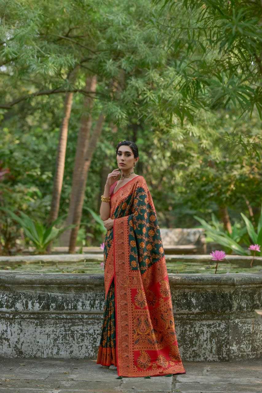 Ynf Pashmina KESH532 PASHMINA SILK 102 Silk Sarees Wholesale Heavy Silk Sarees Soft Silk Sarees Party Wear Silk Sarees Manufacturer