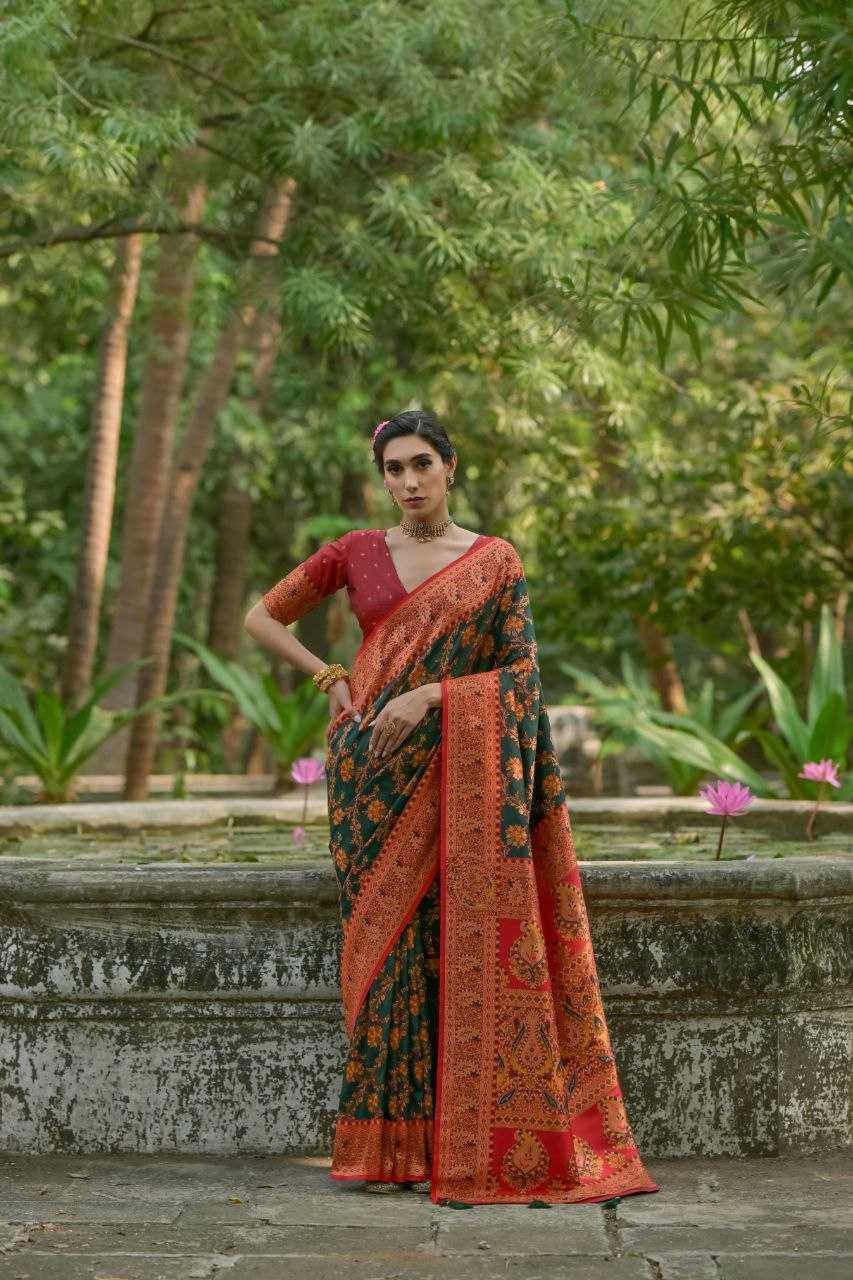 Ynf Pashmina KESH532 PASHMINA SILK 102 Silk Sarees Wholesale Heavy Silk Sarees Soft Silk Sarees Party Wear Silk Sarees Manufacturer
