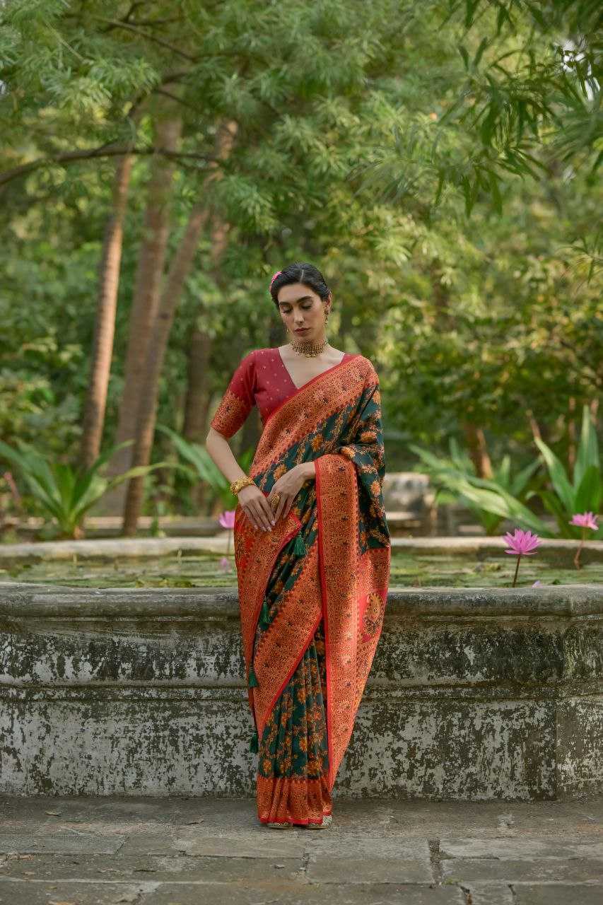 Ynf Pashmina KESH532 PASHMINA SILK 102 Silk Sarees Wholesale Heavy Silk Sarees Soft Silk Sarees Party Wear Silk Sarees Manufacturer