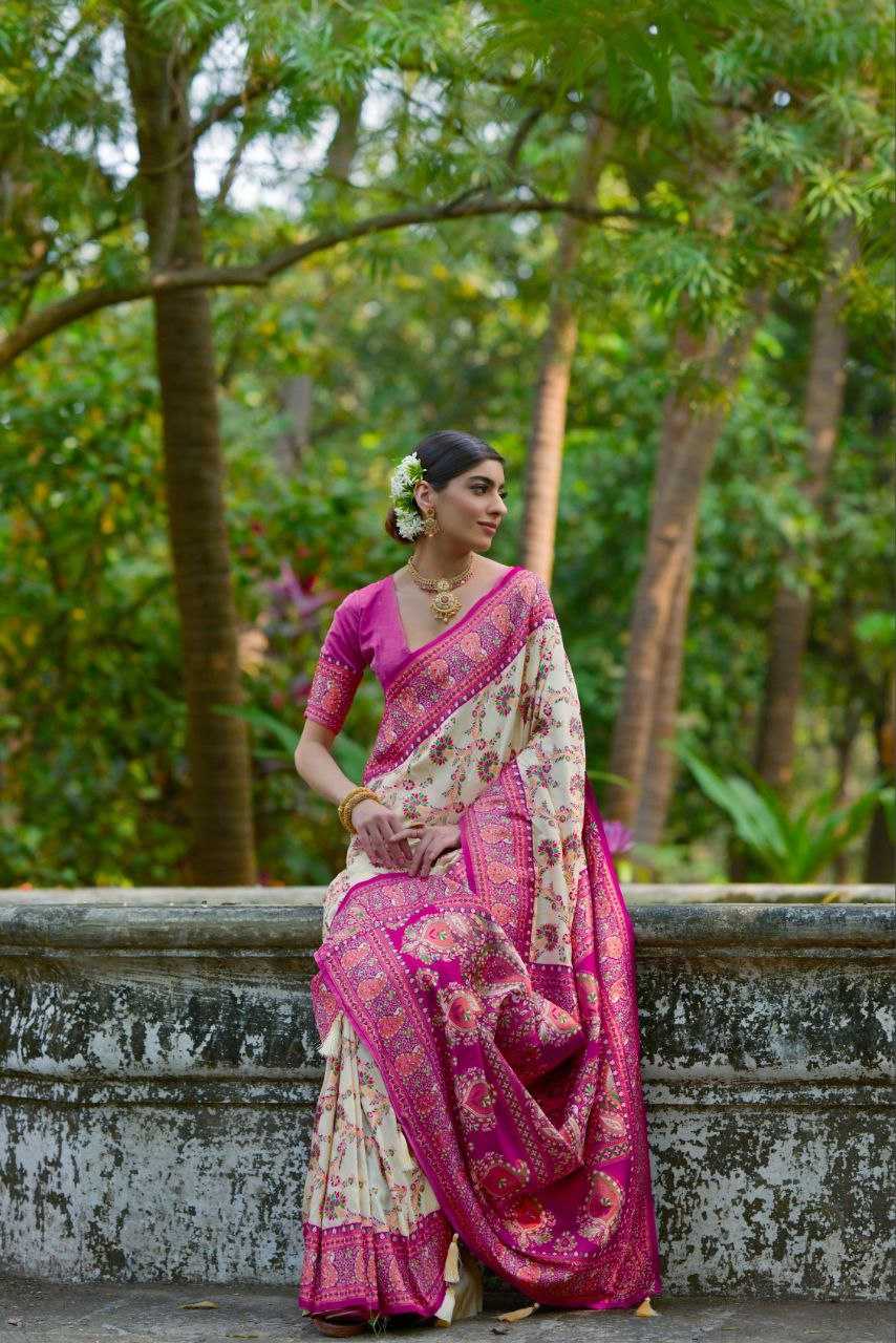 Ynf Pashmina KESH532 PASHMINA SILK 102 Silk Sarees Wholesale Heavy Silk Sarees Soft Silk Sarees Party Wear Silk Sarees Manufacturer