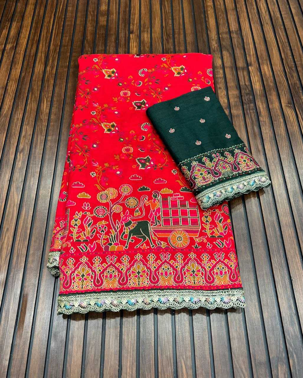 Ynf Pashmina RIN225 949 Sarees Wedding Collections Festive Collections Wholesale Zari Border Sarees Silk Sarees Sarees With Blouse Manufacturer