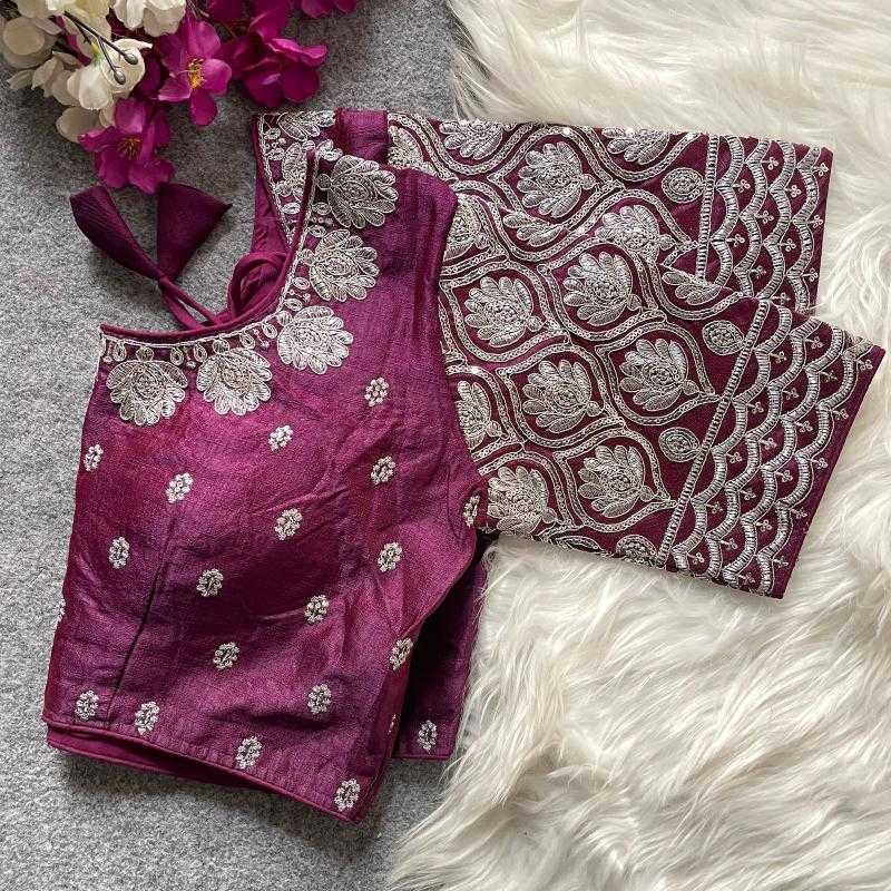Ynf Phantom Silk KESH426 GOPALA SILVER ZARI Readymade Blouses Wholesale Designer Blouse Party Wear Blouse Silk Blouse Manufacturer