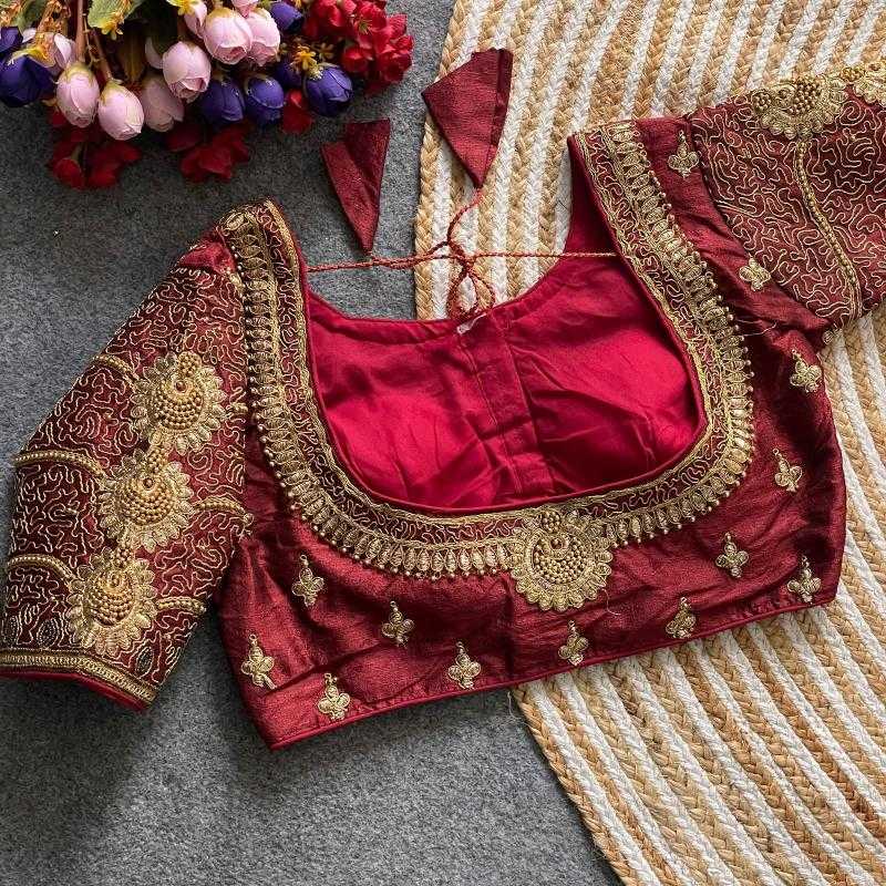 Ynf Phantom Silk KESH426 moon Readymade Blouses Wholesale Blouse Designer Blouse Silk Blouse Manufacturer