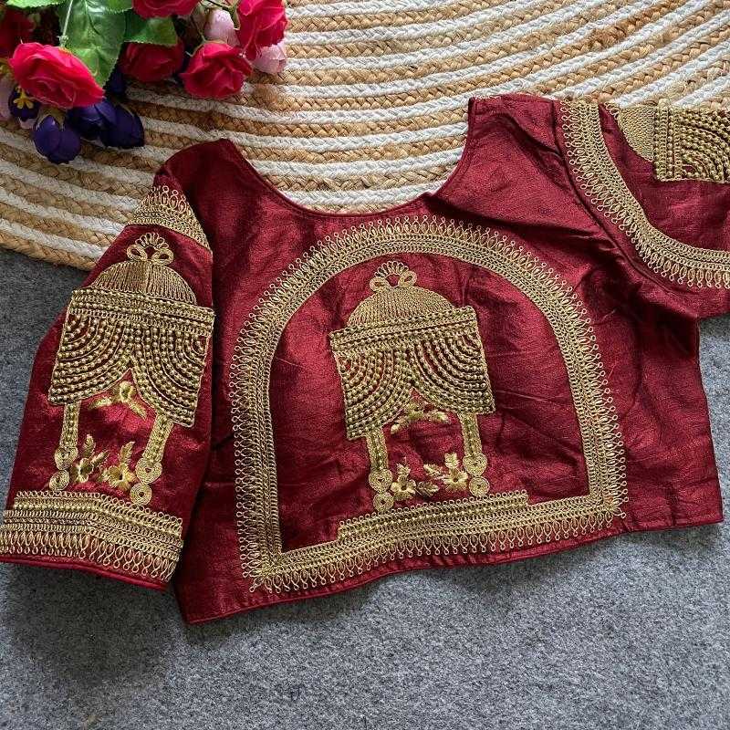 Ynf Phantom Silk KESH426 TEMPAL Readymade Blouses Wholesale Designer Blouse Party Wear Blouse Silk Blouse Manufacturer