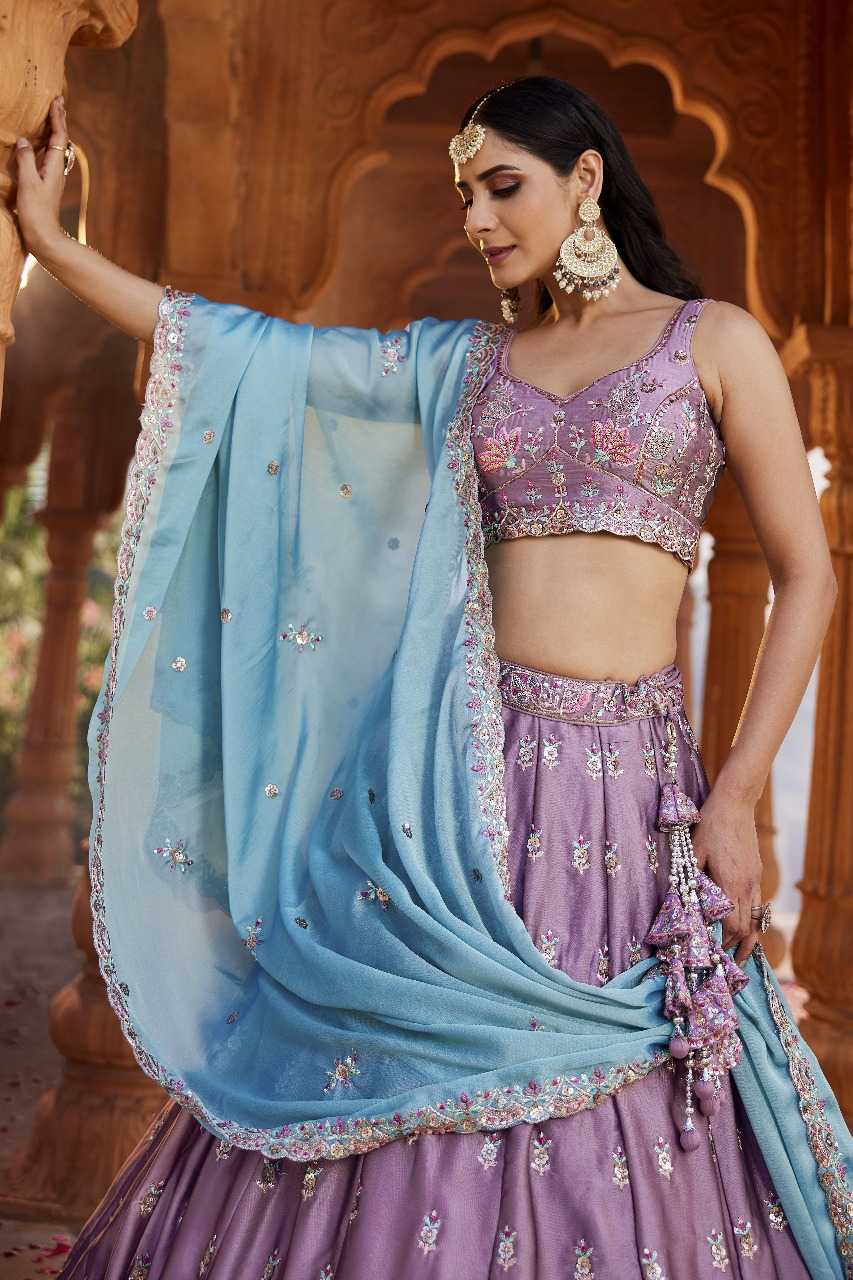 Ynf Poly Georgette RIN197 3027 Lehengas Wholesale Designer Lehenga Bridal Lehenga Embroidered Lehenga Manufacturer