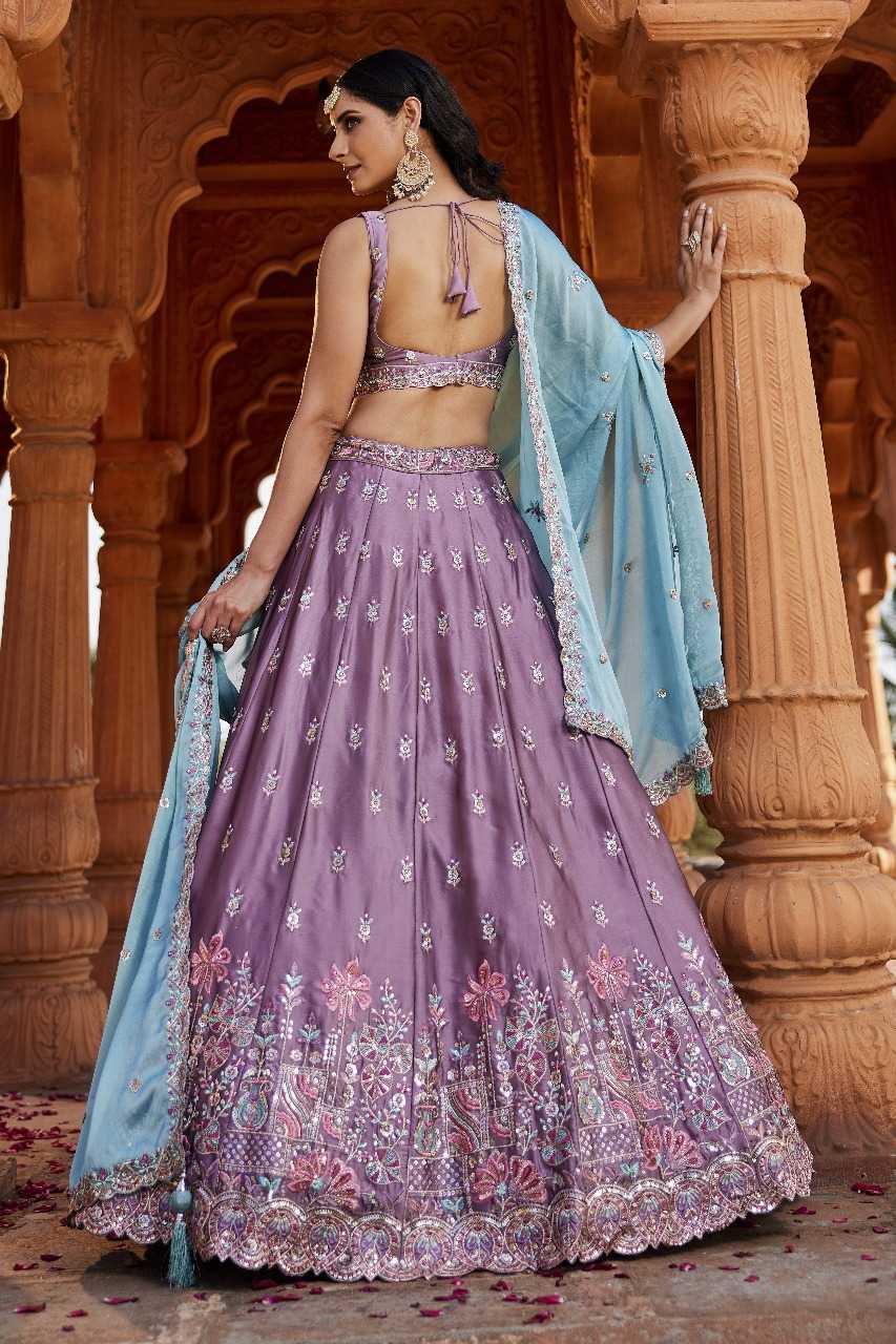 Ynf Poly Georgette RIN197 3027 Lehengas Wholesale Designer Lehenga Bridal Lehenga Embroidered Lehenga Manufacturer