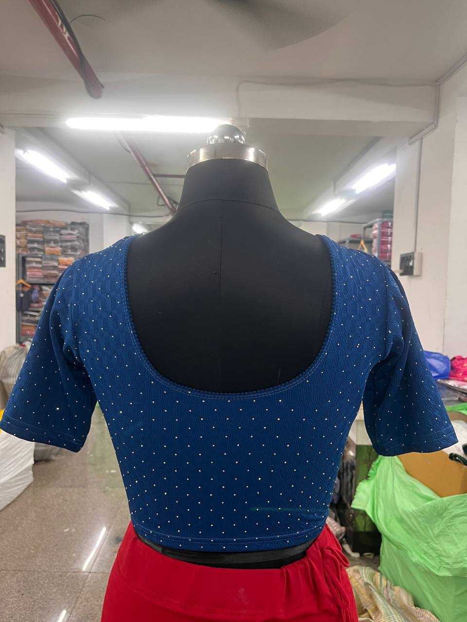 Ynf Polyester KESH535 DIAMOND Readymade Blouses Wholesale Blouse Designer Blouse Fashion Blouse Manufacturer