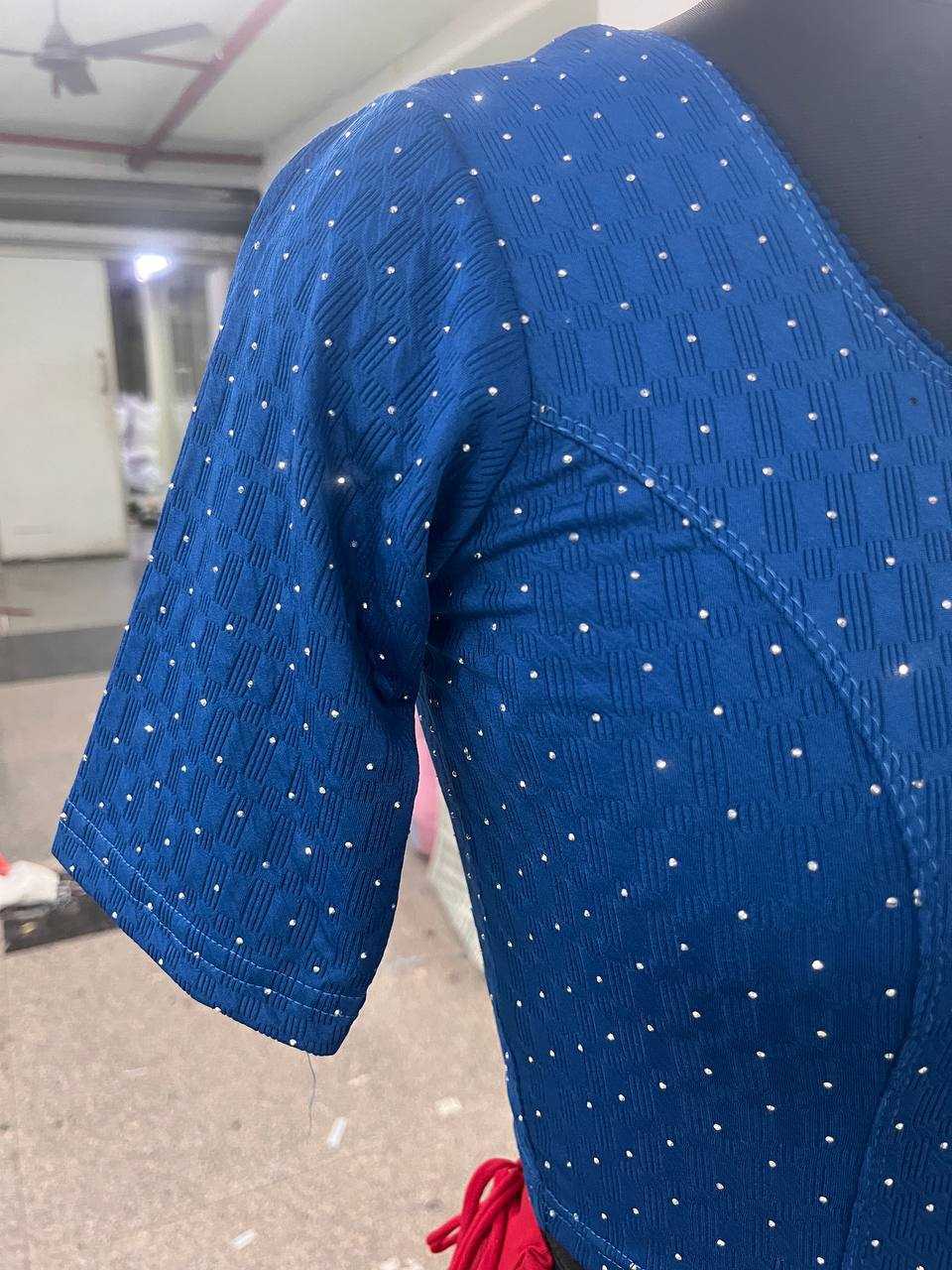 Ynf Polyester KESH535 DIAMOND Readymade Blouses Wholesale Blouse Designer Blouse Fashion Blouse Manufacturer