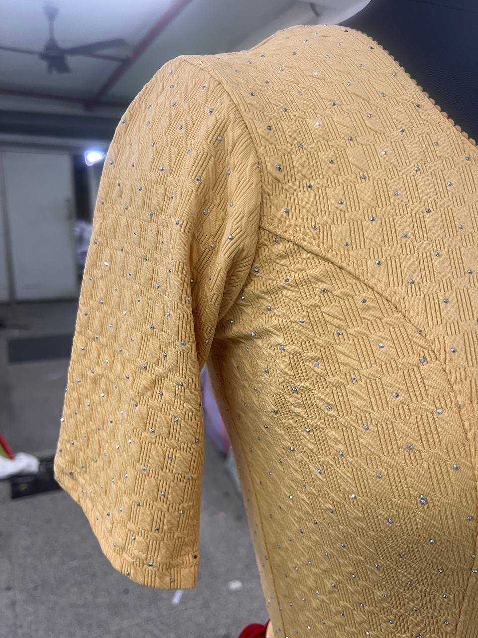 Ynf Polyester KESH535 DIAMOND Readymade Blouses Wholesale Blouse Designer Blouse Fashion Blouse Manufacturer