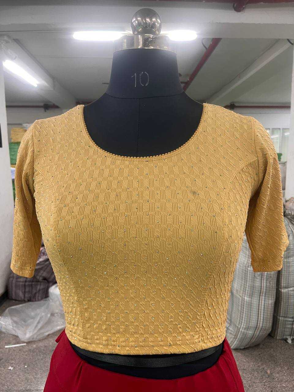 Ynf Polyester KESH535 DIAMOND Readymade Blouses Wholesale Blouse Designer Blouse Fashion Blouse Manufacturer