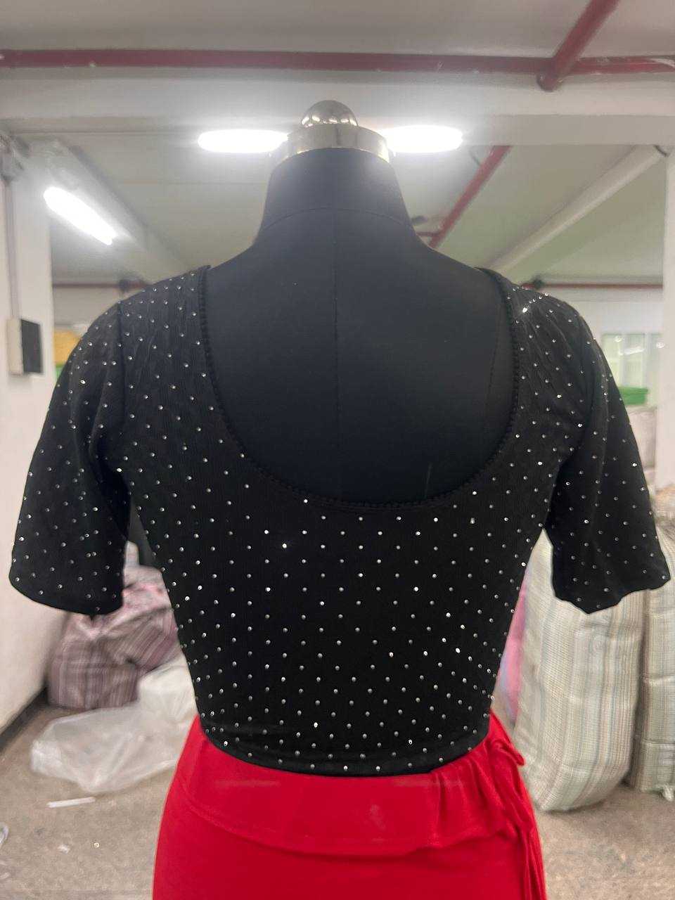 Ynf Polyester KESH535 DIAMOND Readymade Blouses Wholesale Blouse Designer Blouse Fashion Blouse Manufacturer