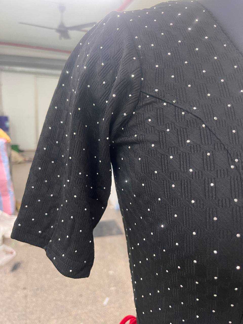 Ynf Polyester KESH535 DIAMOND Readymade Blouses Wholesale Blouse Designer Blouse Fashion Blouse Manufacturer