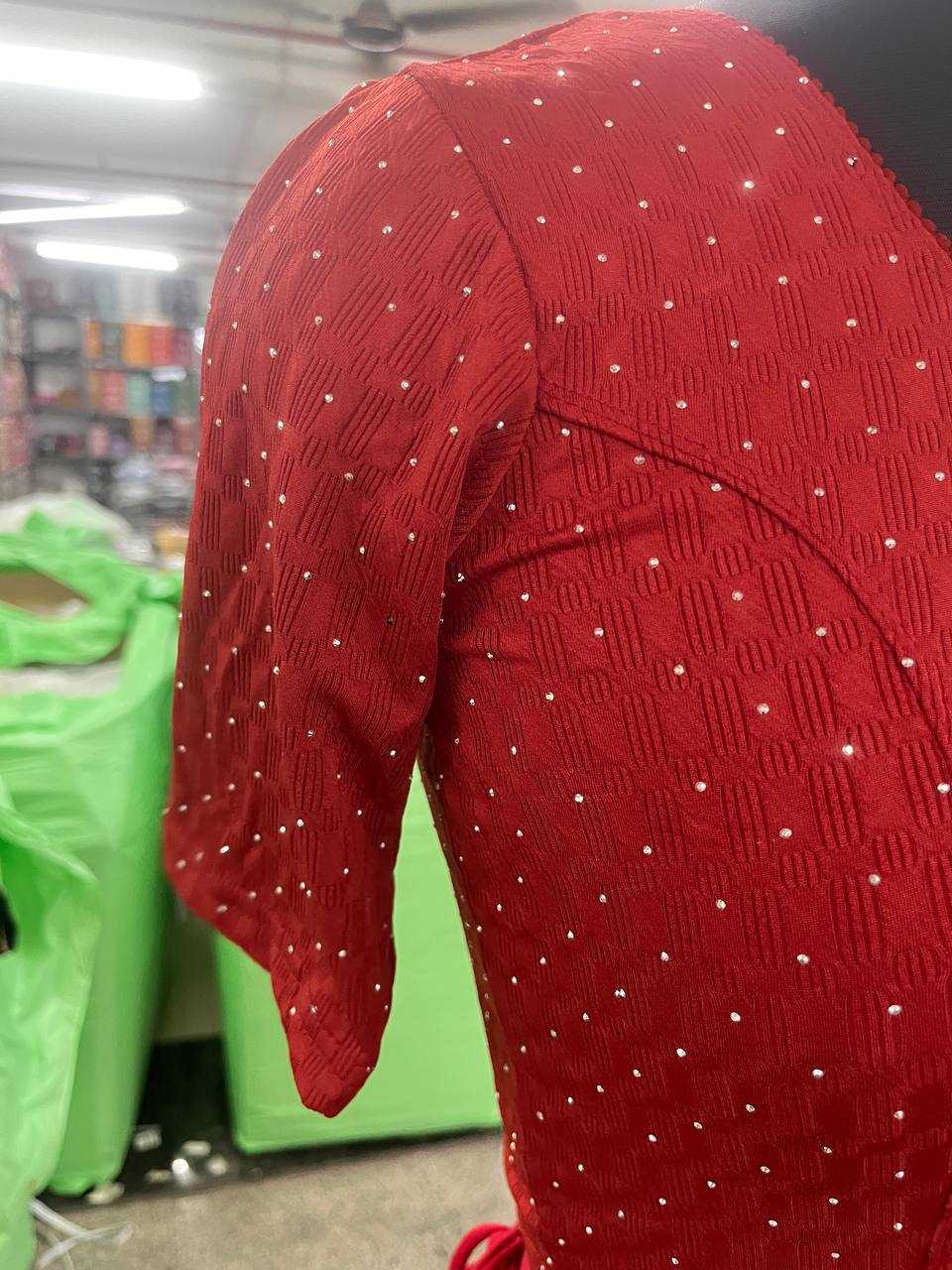 Ynf Polyester KESH535 DIAMOND Readymade Blouses Wholesale Blouse Designer Blouse Fashion Blouse Manufacturer