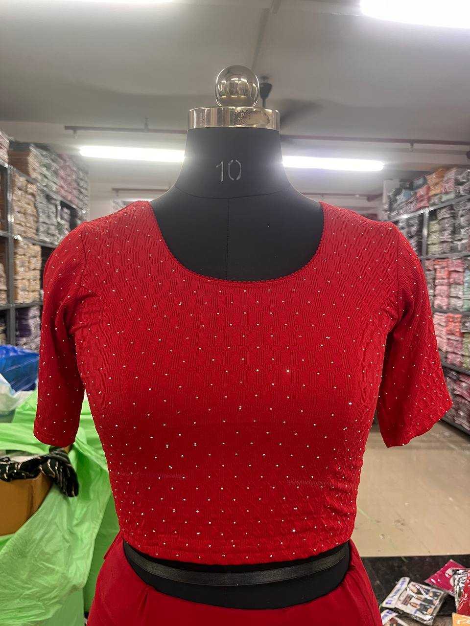 Ynf Polyester KESH535 DIAMOND Readymade Blouses Wholesale Blouse Designer Blouse Fashion Blouse Manufacturer