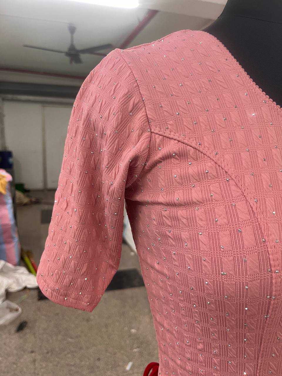 Ynf Polyester KESH535 DIAMOND Readymade Blouses Wholesale Blouse Designer Blouse Fashion Blouse Manufacturer