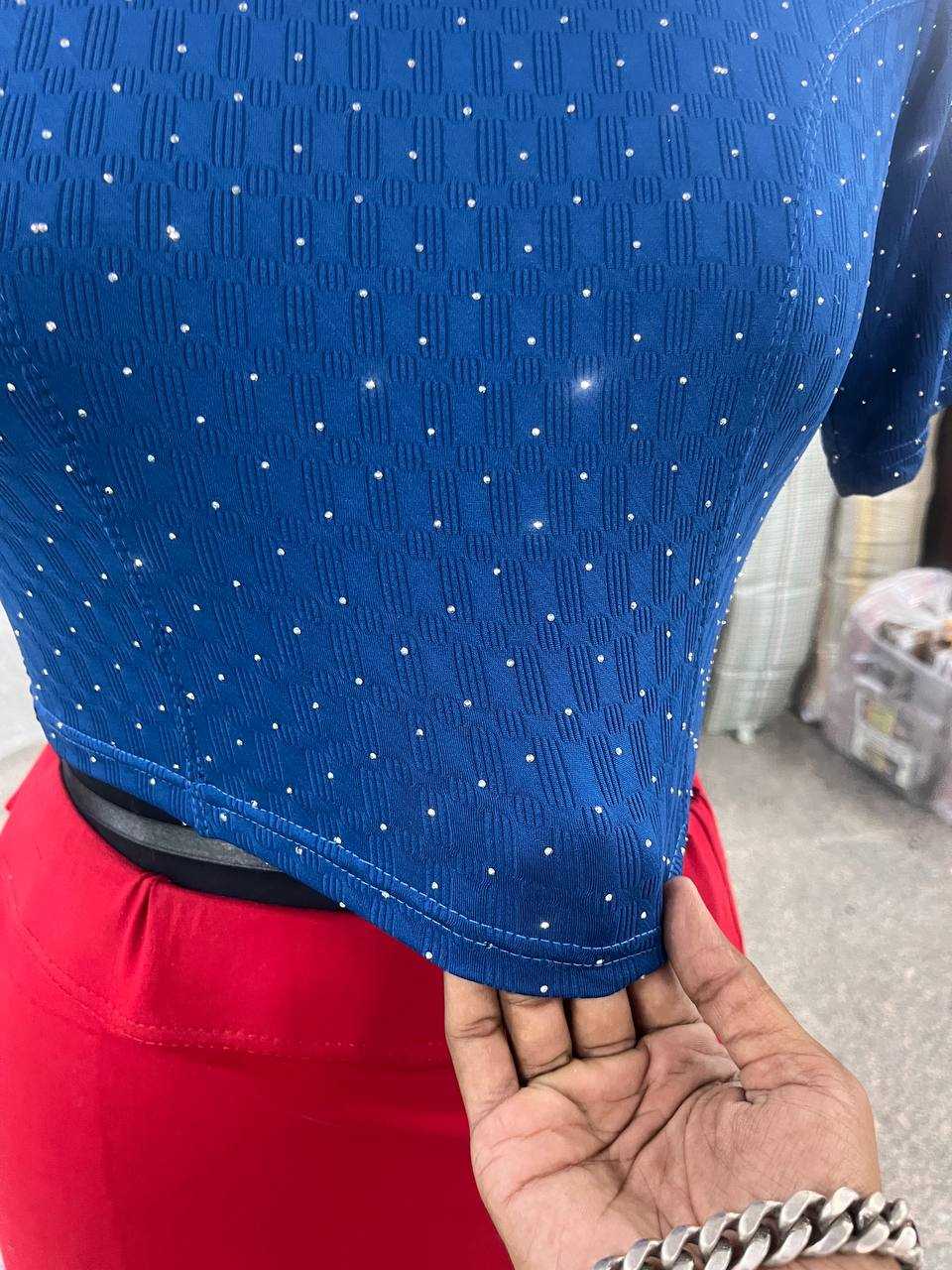 Ynf Polyester KESH535 DIAMOND Readymade Blouses Wholesale Blouse Designer Blouse Fashion Blouse Manufacturer