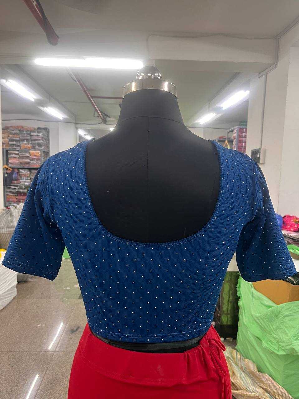 Ynf Polyester KESH535 DIAMOND Readymade Blouses Wholesale Blouse Designer Blouse Fashion Blouse Manufacturer