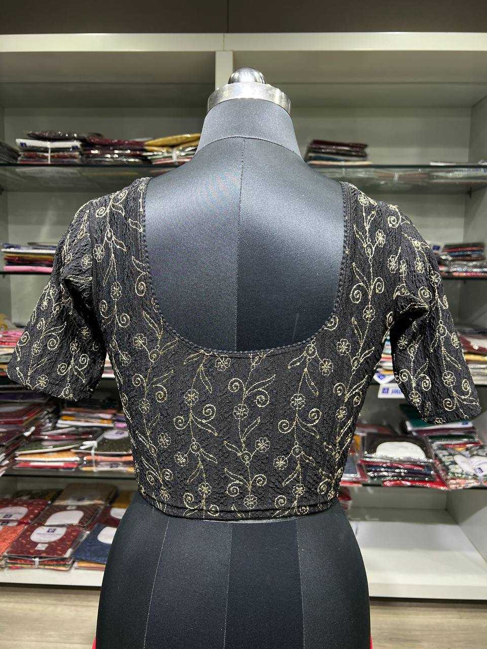 Ynf Polyester KESH535 MANGLA Readymade Blouses Wholesale Blouse Designer Blouse Embroidered Blouses Manufacturer