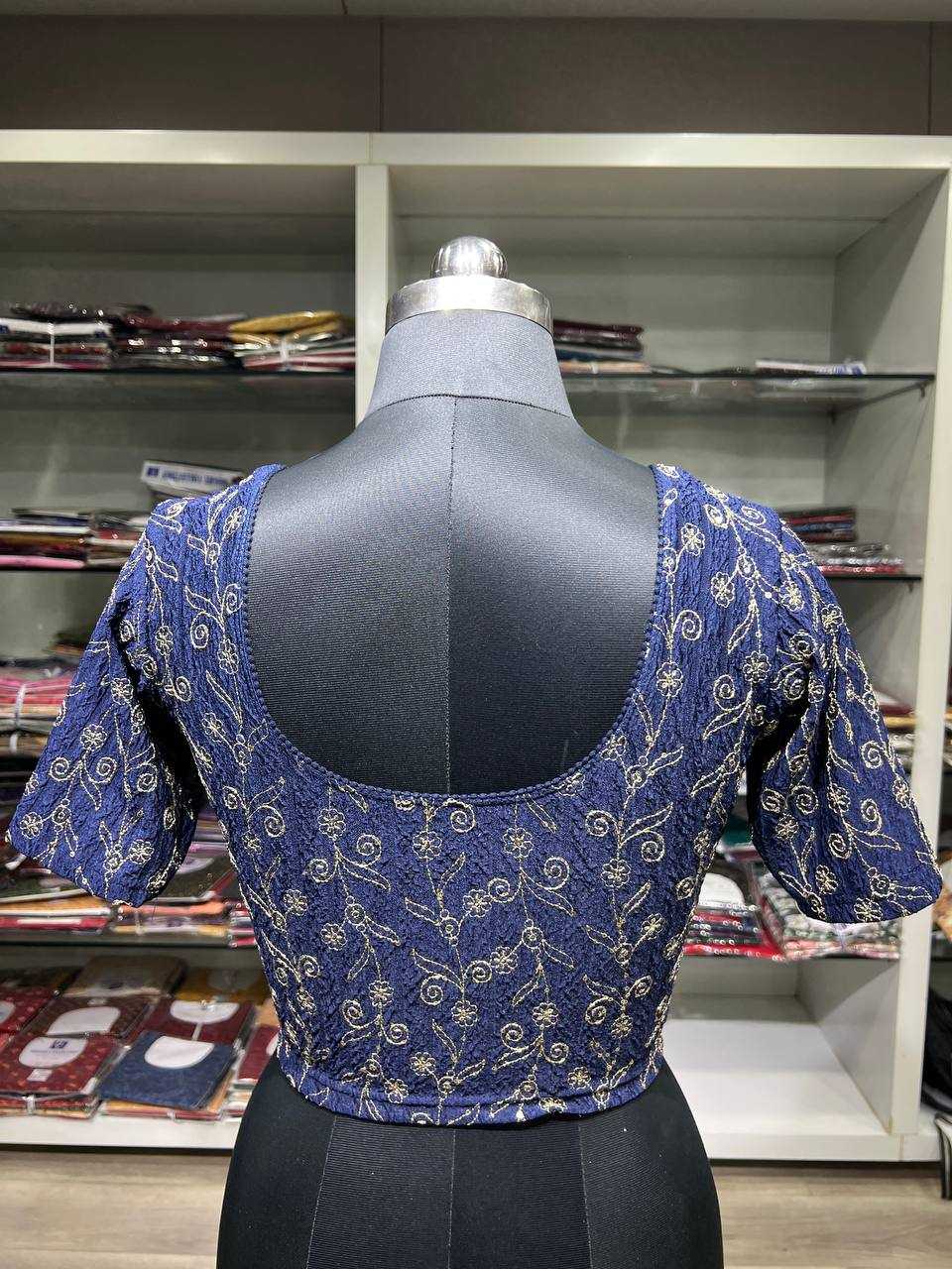 Ynf Polyester KESH535 MANGLA Readymade Blouses Wholesale Blouse Designer Blouse Embroidered Blouses Manufacturer