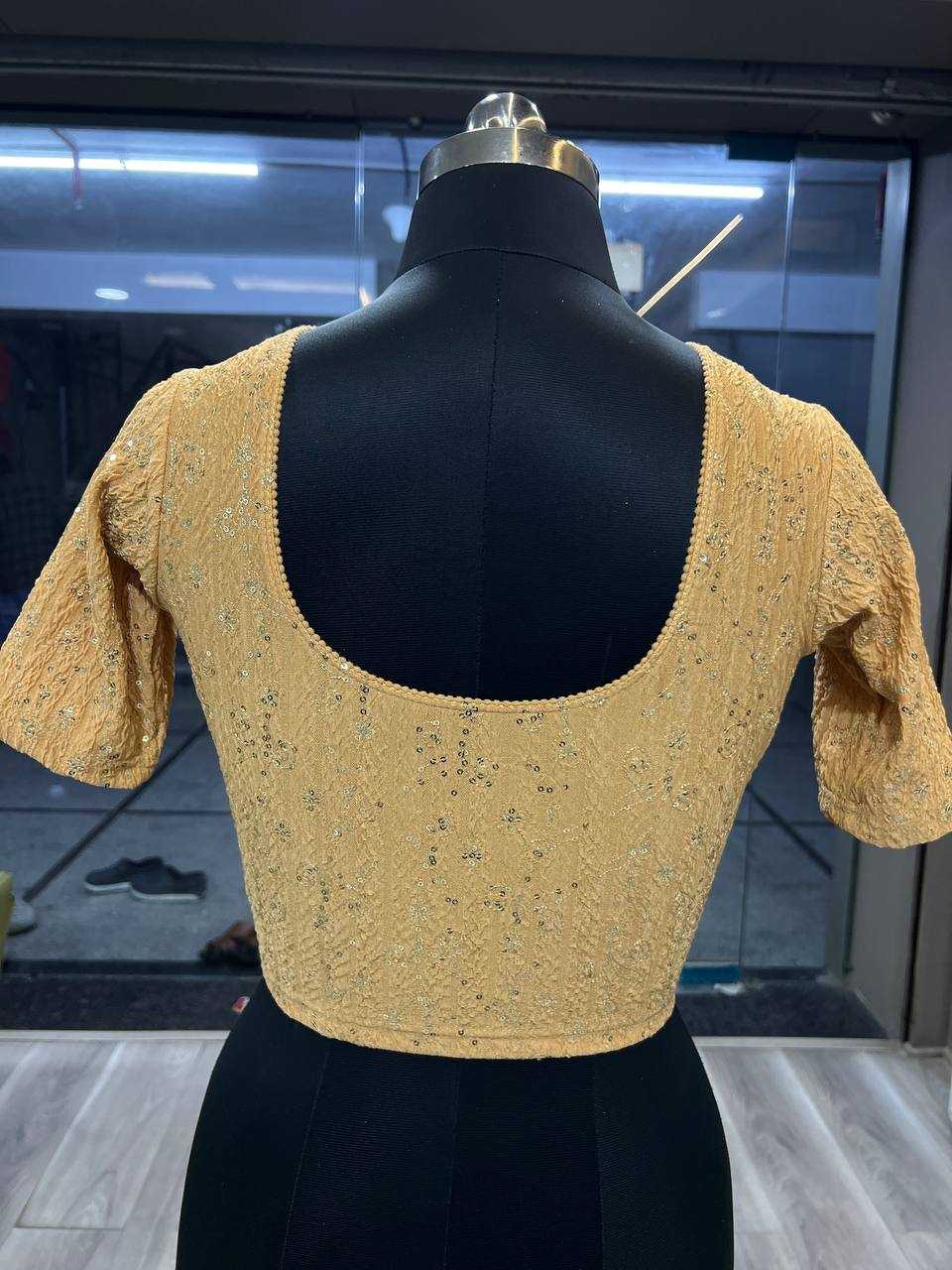 Ynf Polyester KESH535 MANGLA Readymade Blouses Wholesale Blouse Designer Blouse Embroidered Blouses Manufacturer