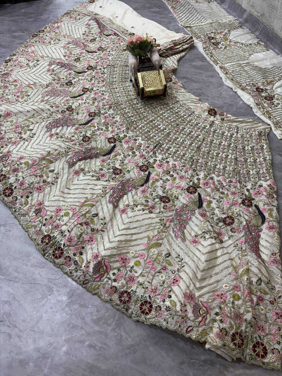 Ynf Premium Silk KESH512 1771 Lehengas Wedding Collections Festive Collections Wholesale Designer Lehenga Embroidered Lehenga Lehenga With Cancan Manufacturer