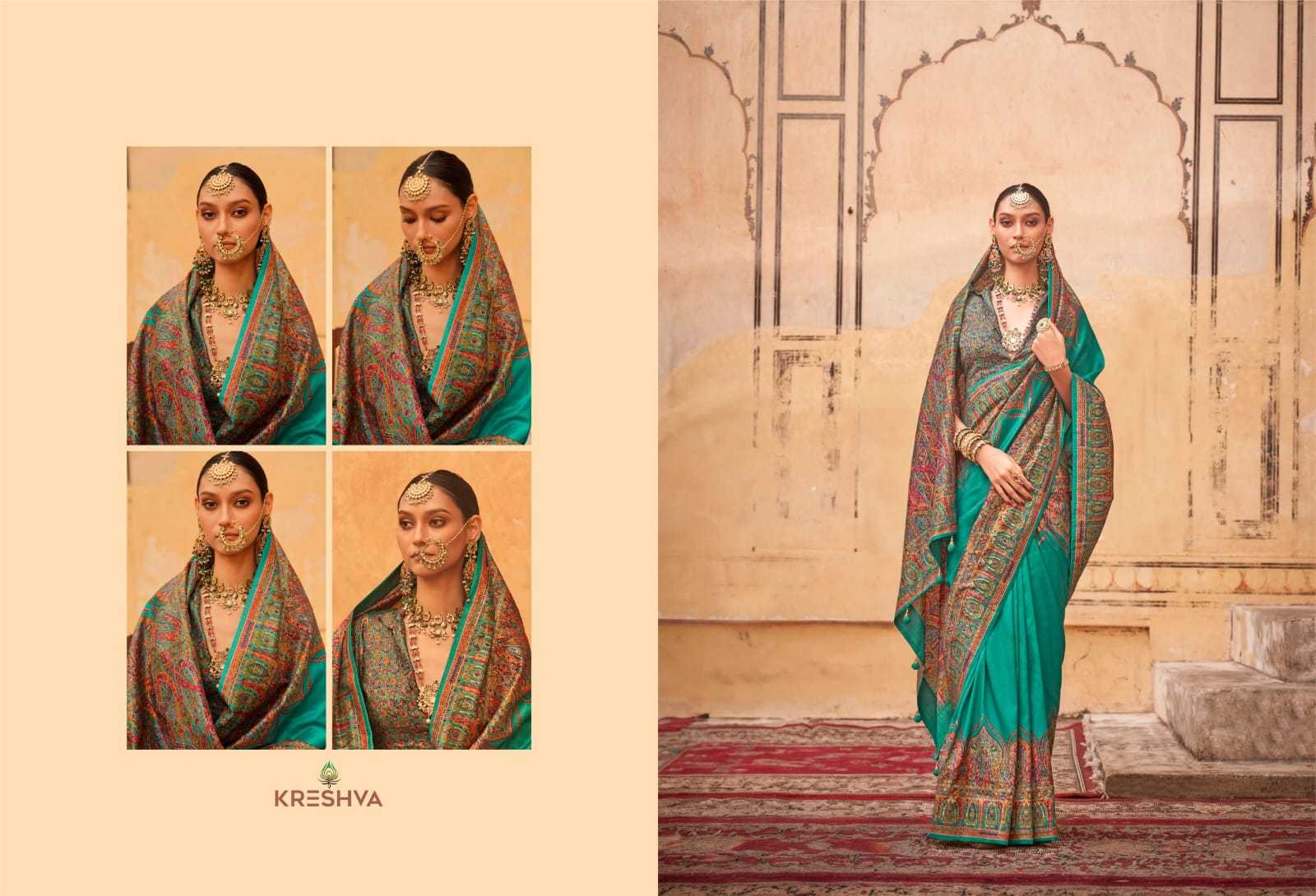 Ynf Pure Bandhej KESH522 116 Sarees Wedding Collections Wholesale Ajrakh Sarees Wedding Outfits Manufacturer