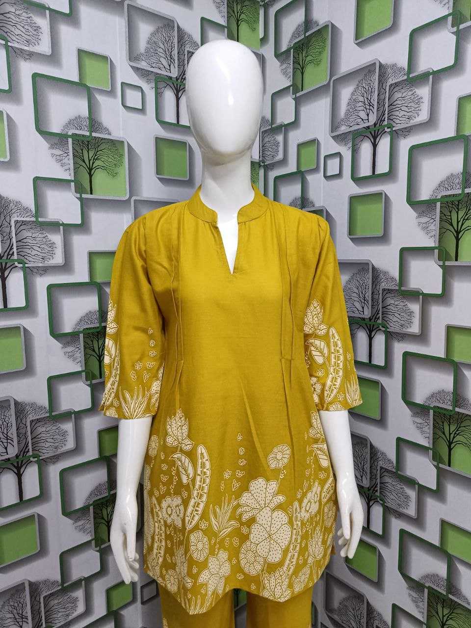 Ynf Pure Cotton KESH461 104 Suits & Dresses Western Wears Festive Collections Wholesale Co-ord Set Printed Dresses Cotton Dresses Manufacturer