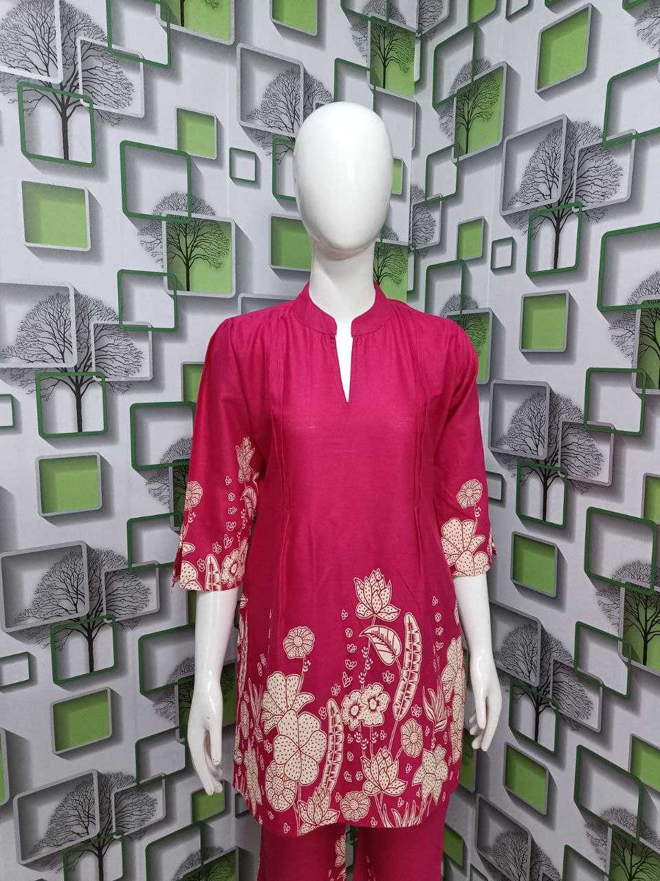 Ynf Pure Cotton KESH461 104 Suits & Dresses Western Wears Festive Collections Wholesale Co-ord Set Printed Dresses Cotton Dresses Manufacturer