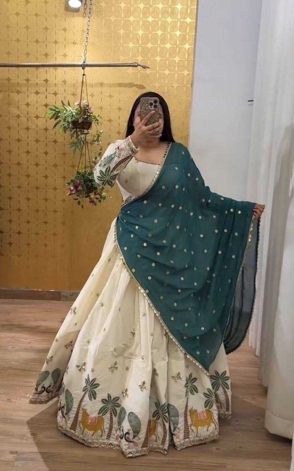 Ynf Pure Cotton KESH496 N40 Lehengas Wedding Collections Festive Collections Wholesale Embroidered Lehenga Designer Lehenga Choli Navratri Chaniya Choli Manufacturer