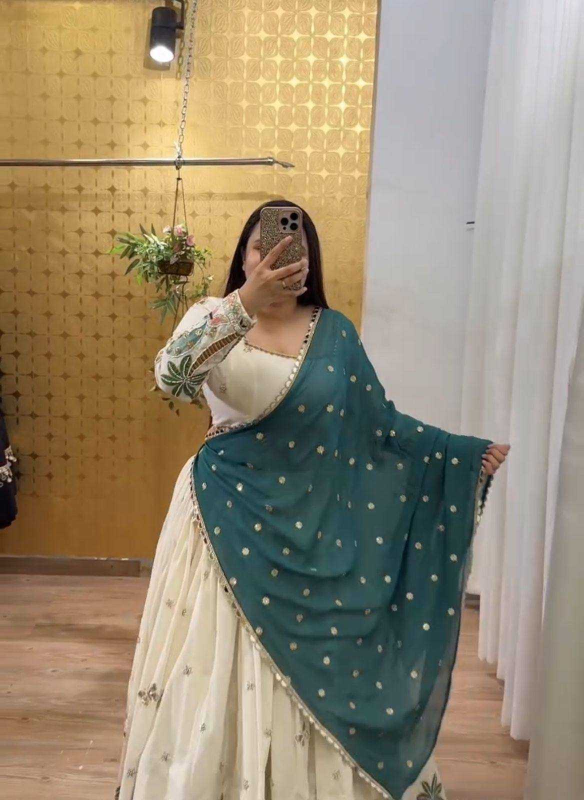 Ynf Pure Cotton KESH496 N40 Lehengas Wedding Collections Festive Collections Wholesale Embroidered Lehenga Designer Lehenga Choli Navratri Chaniya Choli Manufacturer
