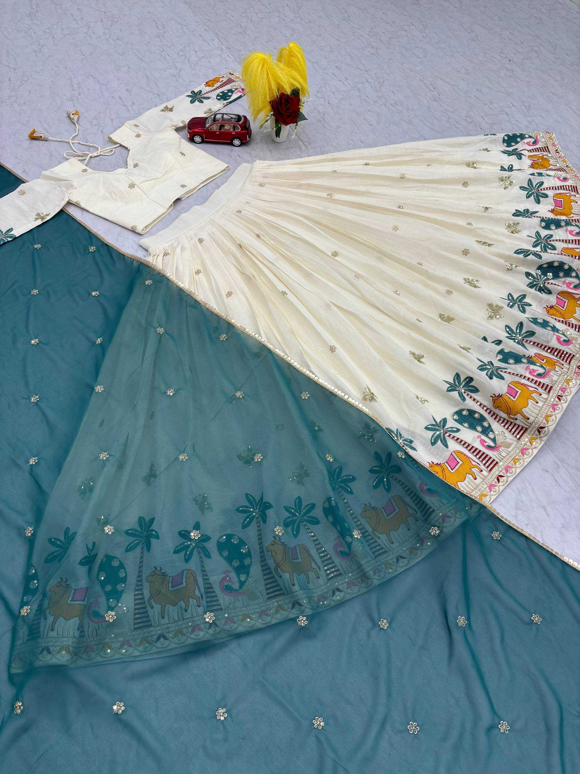 Ynf Pure Cotton KESH496 N40 Lehengas Wedding Collections Festive Collections Wholesale Embroidered Lehenga Designer Lehenga Choli Navratri Chaniya Choli Manufacturer