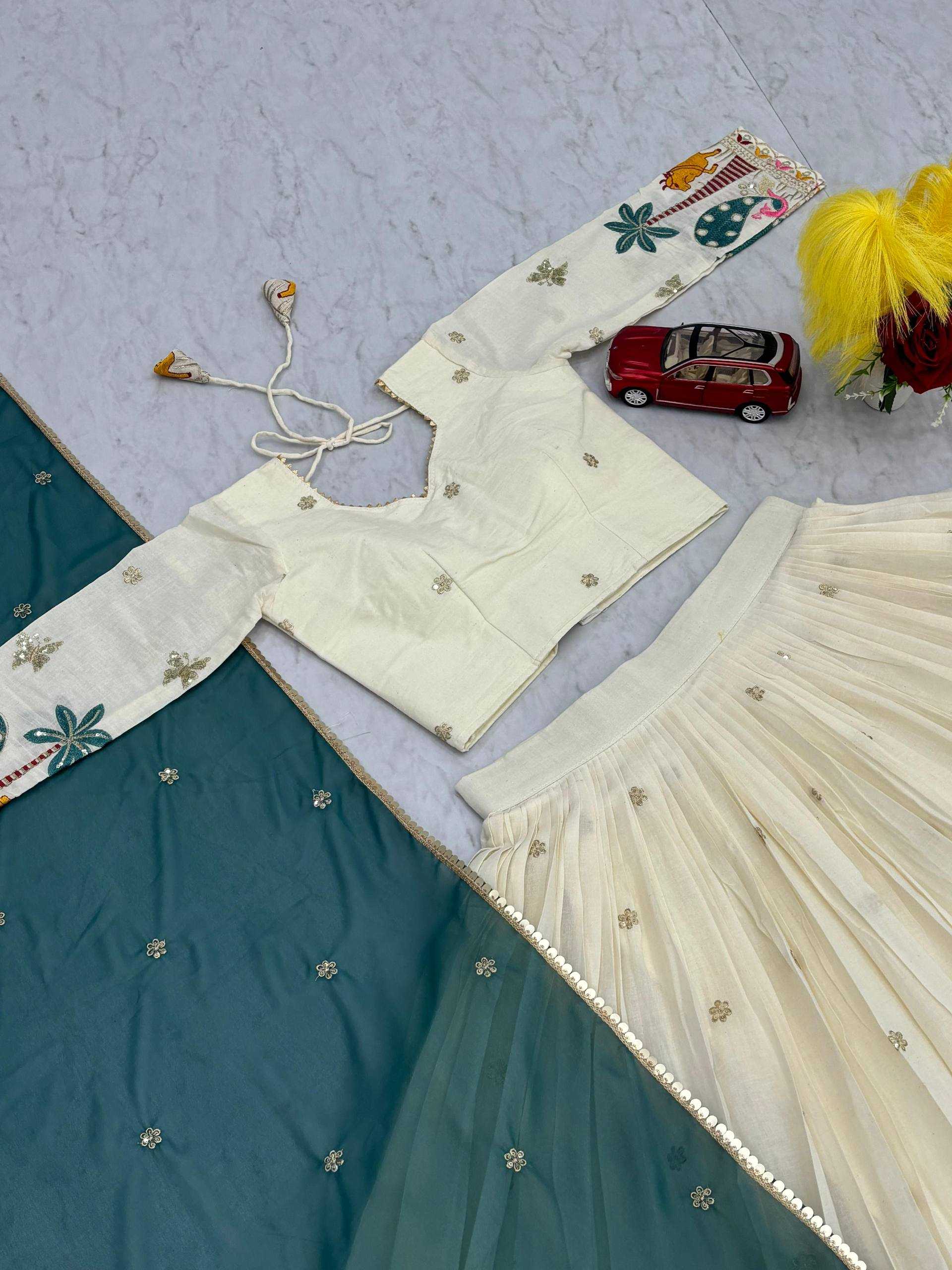 Ynf Pure Cotton KESH496 N40 Lehengas Wedding Collections Festive Collections Wholesale Embroidered Lehenga Designer Lehenga Choli Navratri Chaniya Choli Manufacturer