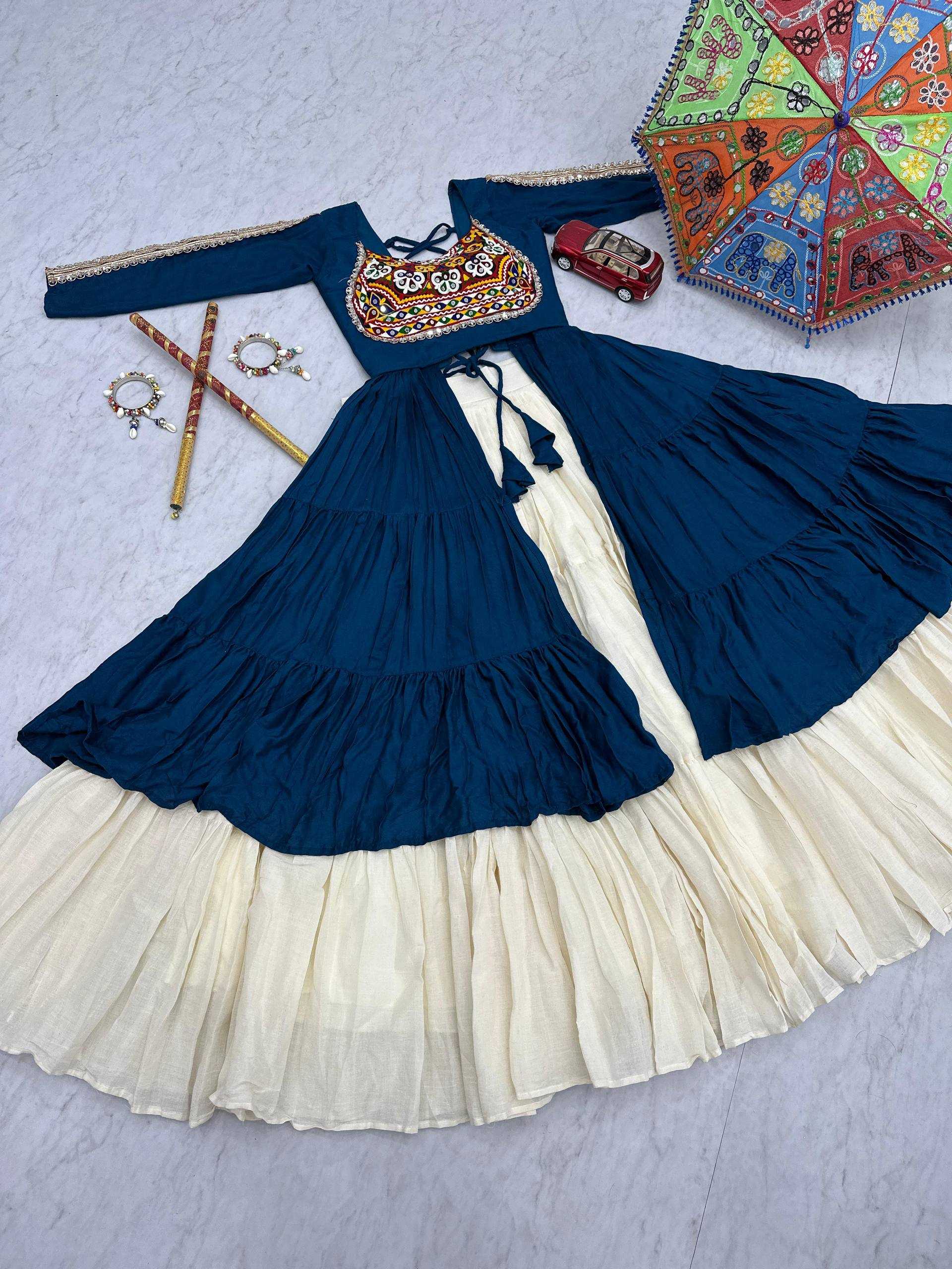 Ynf Pure Cotton KESH496 N47 Lehengas Western Wears Festive Collections Wholesale Designer Lehenga Choli Indo-Western Lehenga Navratri Chaniya Choli Manufacturer