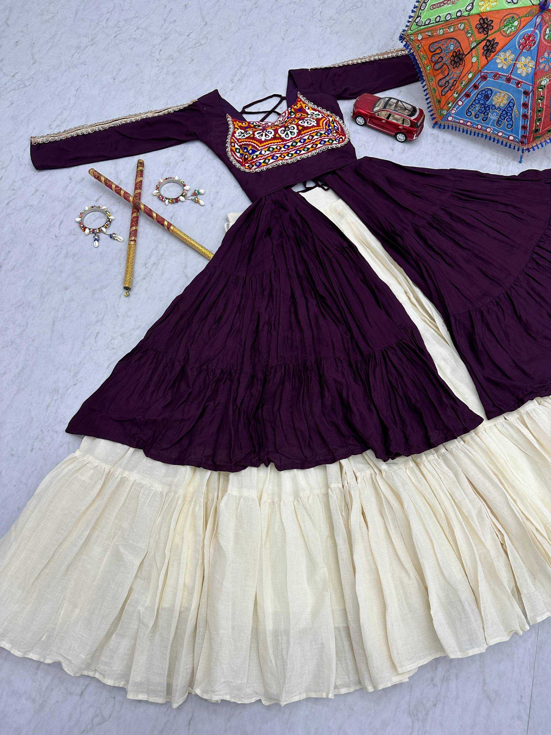Ynf Pure Cotton KESH496 N47 Lehengas Western Wears Festive Collections Wholesale Designer Lehenga Choli Indo-Western Lehenga Navratri Chaniya Choli Manufacturer